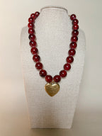 Clementine Heart Necklace