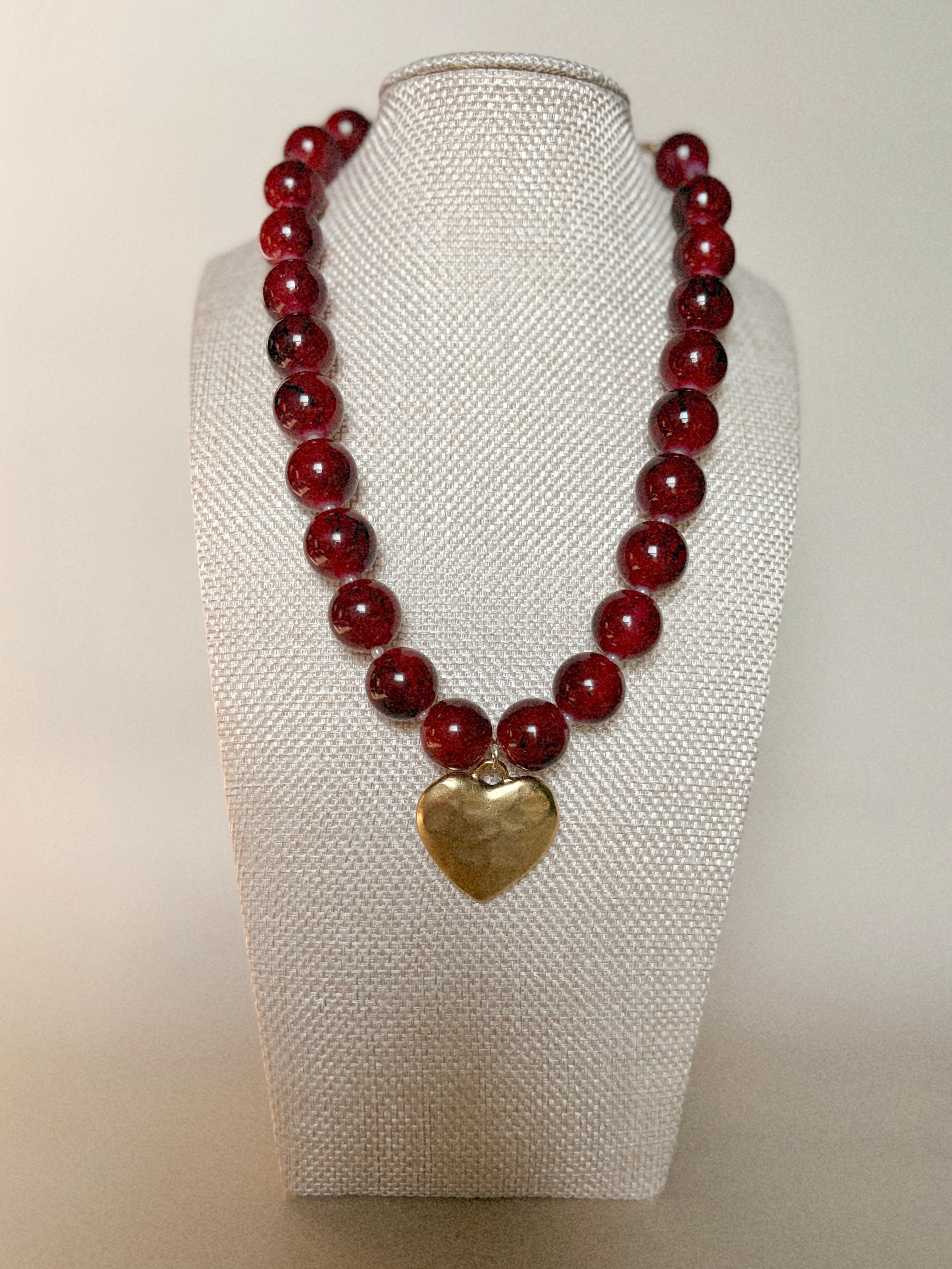 Clementine Heart Necklace