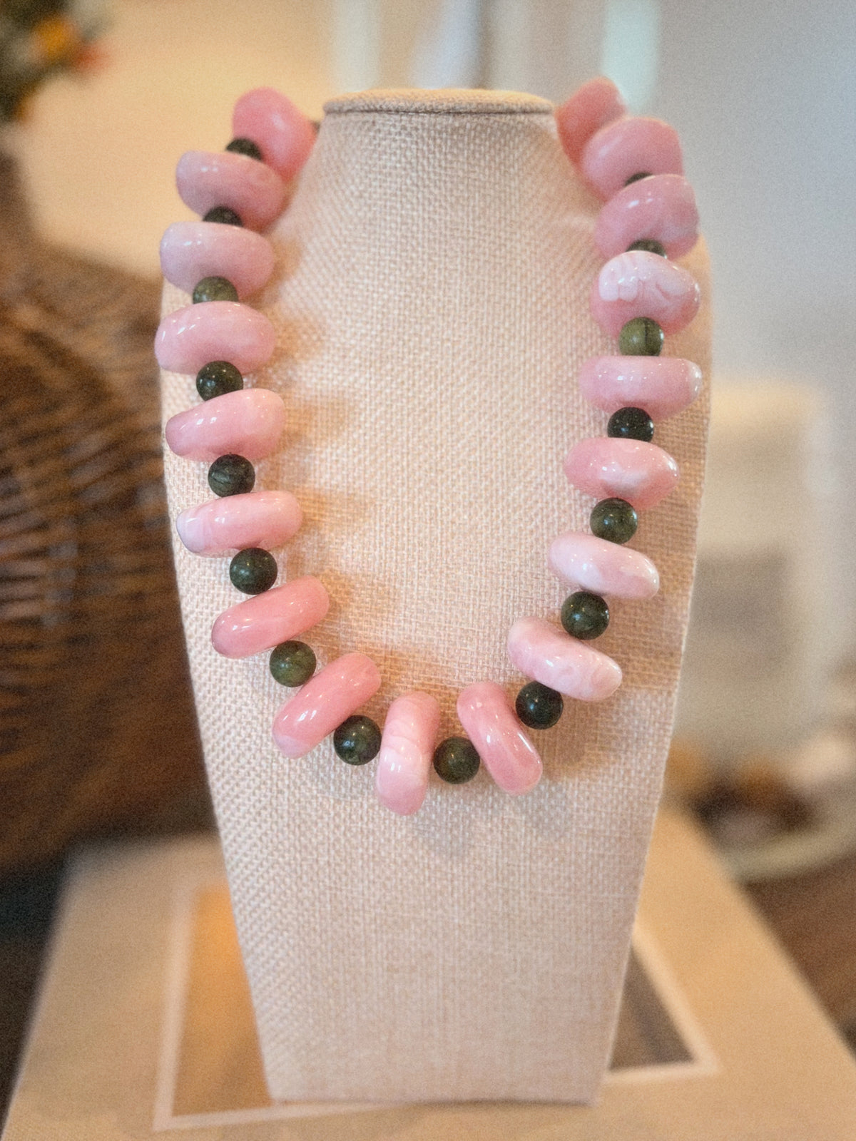 Moss & Petal Necklace