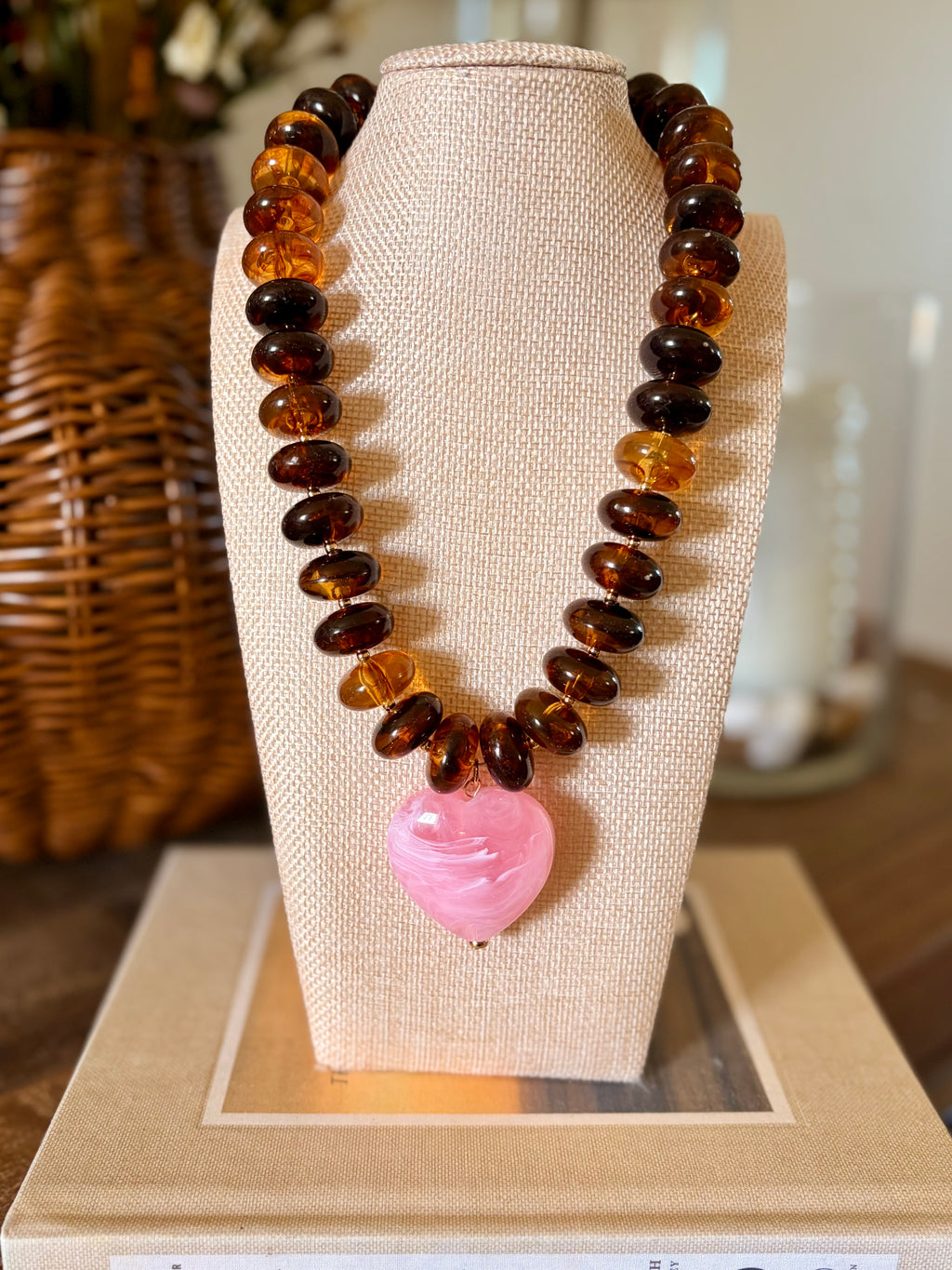 Autumn Heart Necklace