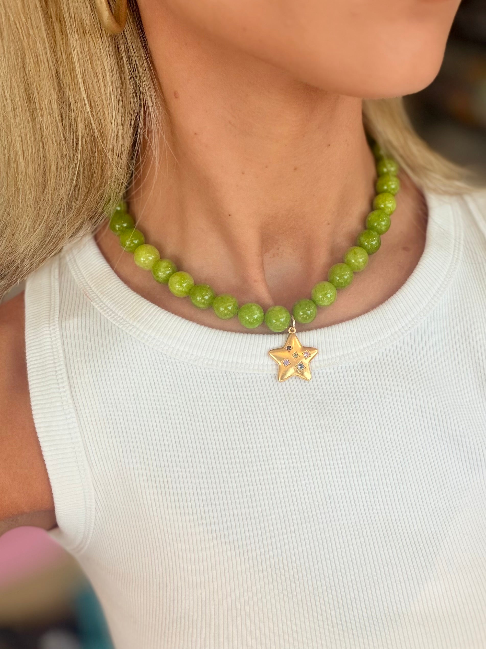 Golden Star Necklace