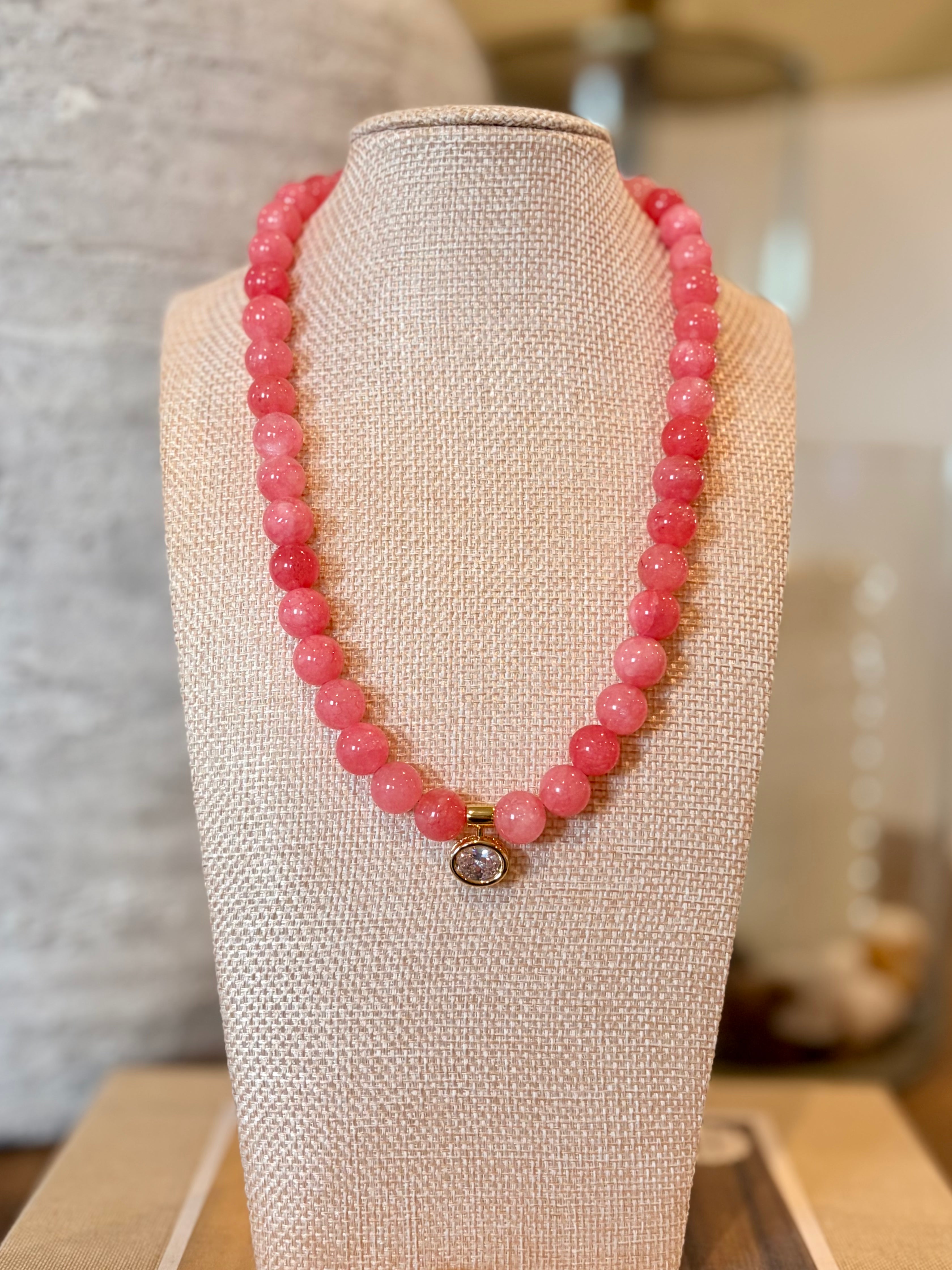 Hibiscus Haze Necklace